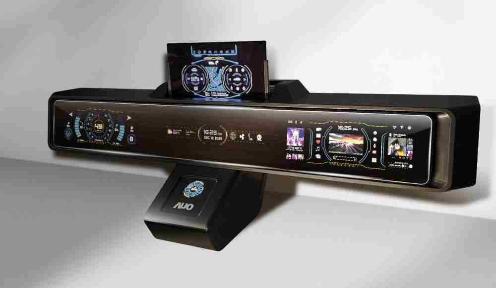 开云电子Micro LED沉浸式车舱显示方案结合 可卷式、、可伸缩的Micro LED应用并可呈现不同的质感纹路，，，，展现人性化设计