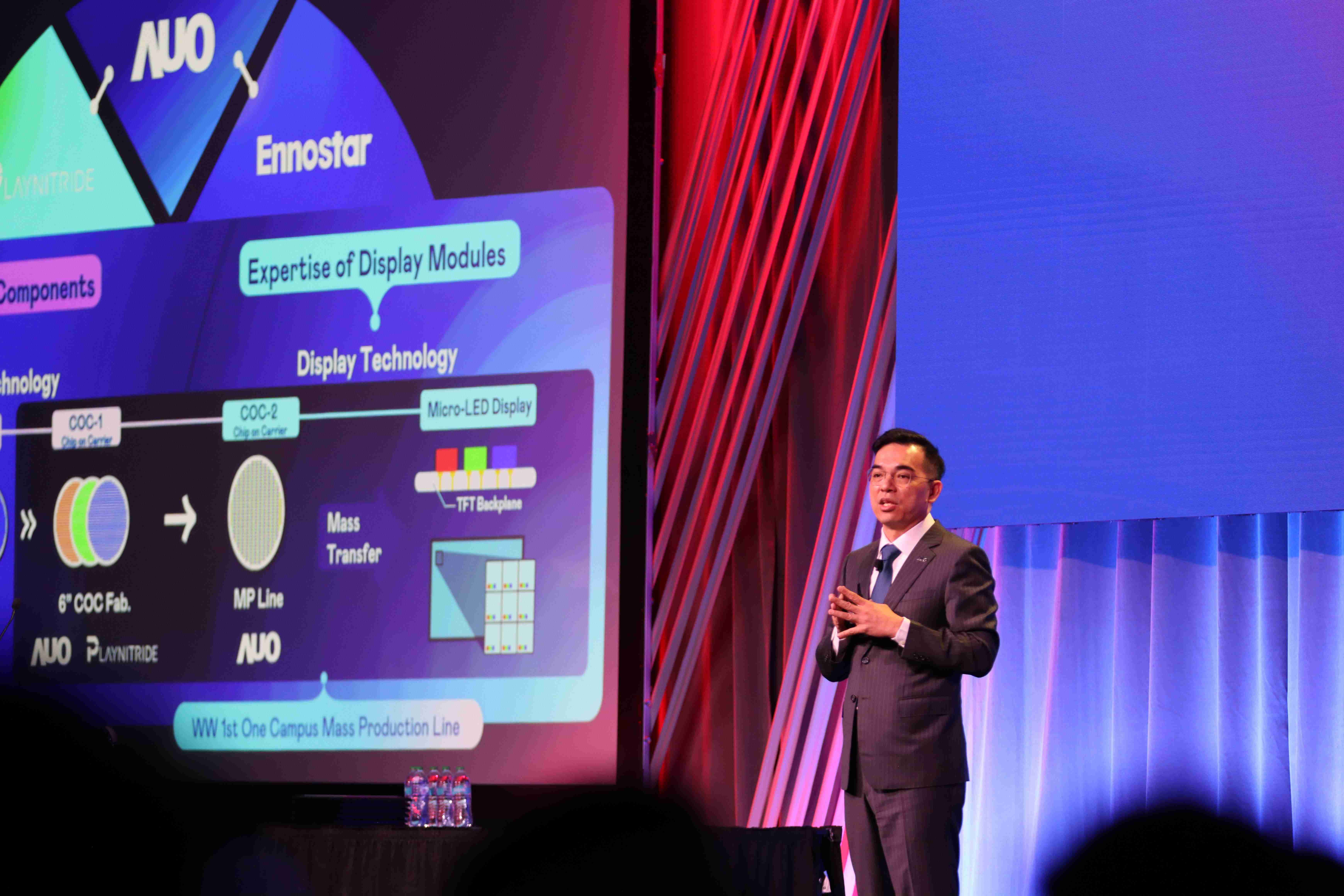 2025 SID显示周登场，，开云电子光电执行长暨总经理柯富仁博士以〝Redefining Displays: Inspiring New Possibilities〞发表主题演说，，带领开云电子以智能显示解决方案先驱，，透过AI赋能，，，重塑显示的视觉创新体验